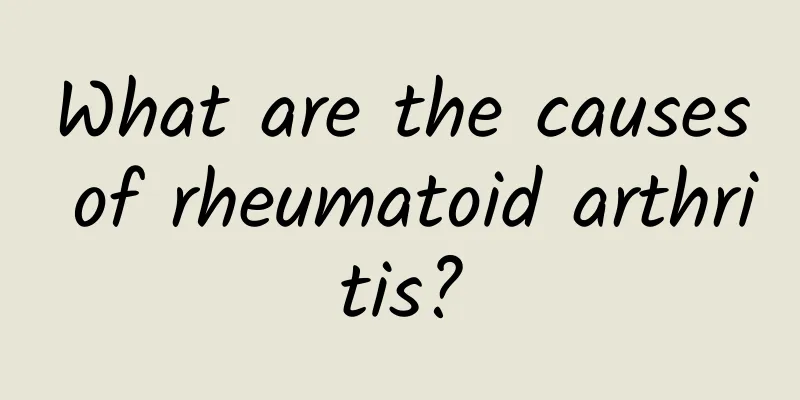 What are the causes of rheumatoid arthritis?
