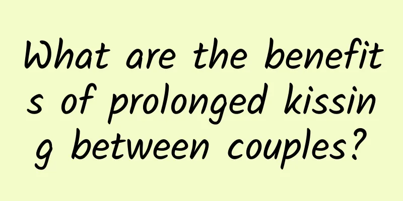 What are the benefits of prolonged kissing between couples?
