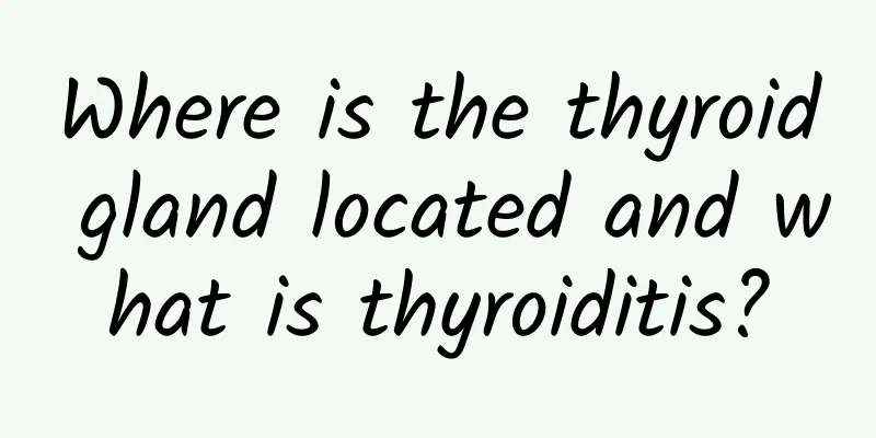 Where is the thyroid gland located and what is thyroiditis?