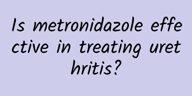 Is metronidazole effective in treating urethritis?