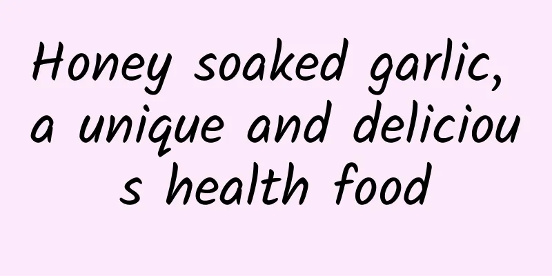Honey soaked garlic, a unique and delicious health food