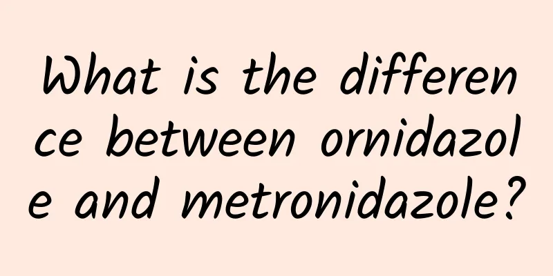 What is the difference between ornidazole and metronidazole?