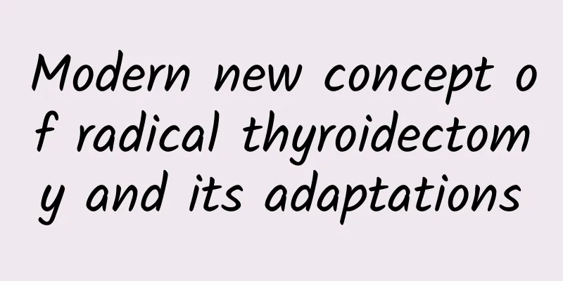 Modern new concept of radical thyroidectomy and its adaptations