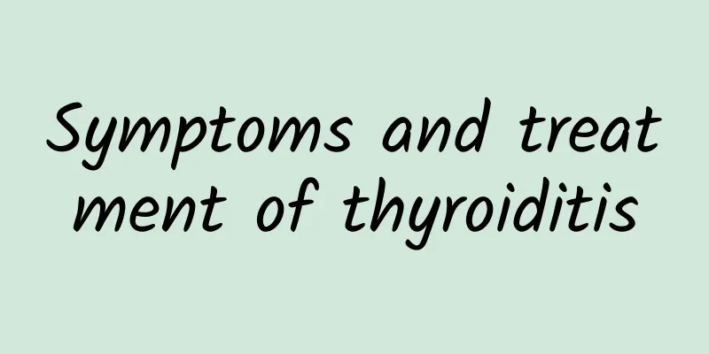 Symptoms and treatment of thyroiditis