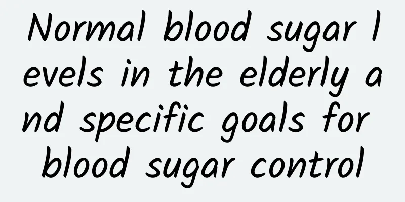Normal blood sugar levels in the elderly and specific goals for blood sugar control
