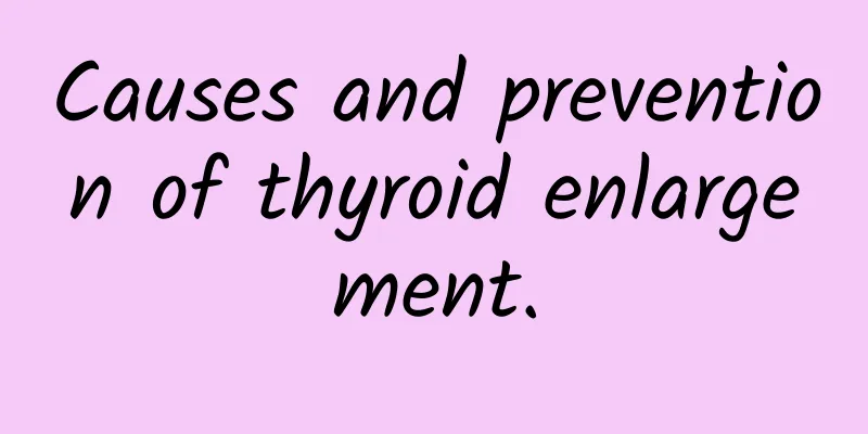 Causes and prevention of thyroid enlargement.