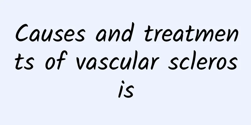 Causes and treatments of vascular sclerosis