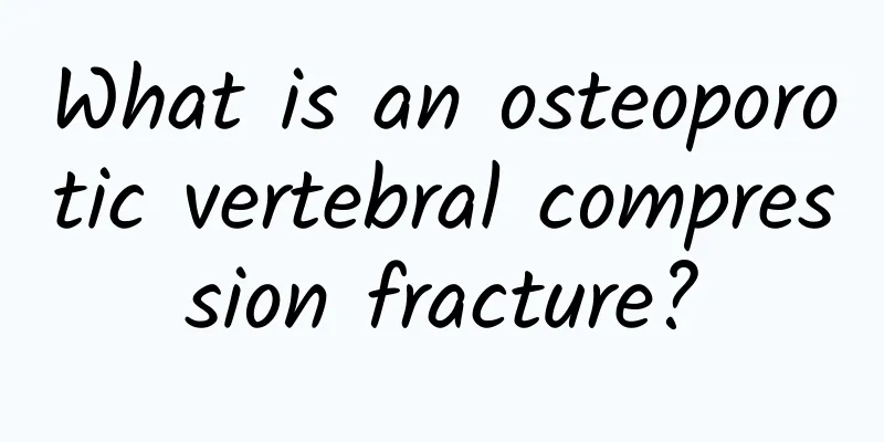 What is an osteoporotic vertebral compression fracture?