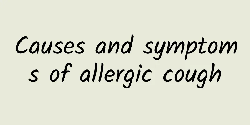 Causes and symptoms of allergic cough