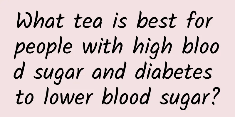 What tea is best for people with high blood sugar and diabetes to lower blood sugar?