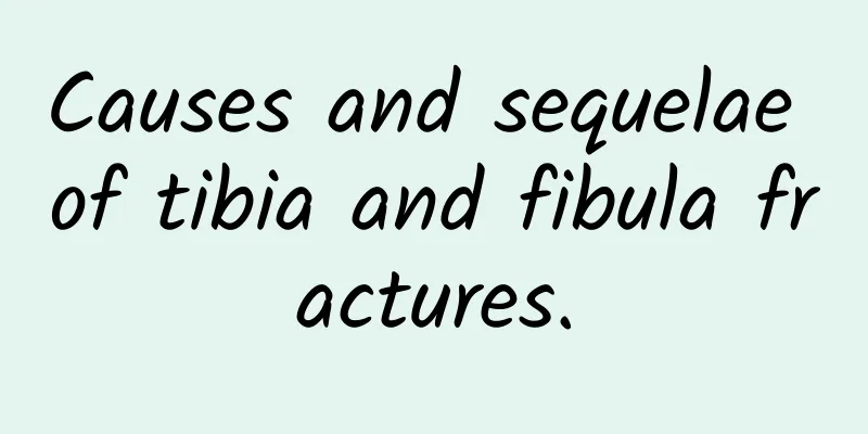 Causes and sequelae of tibia and fibula fractures.