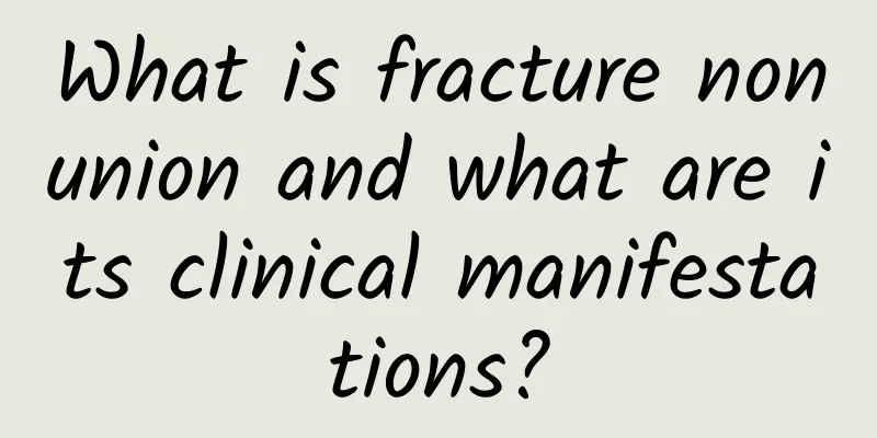 What is fracture nonunion and what are its clinical manifestations?