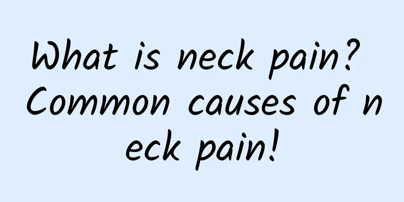 What is neck pain? Common causes of neck pain!