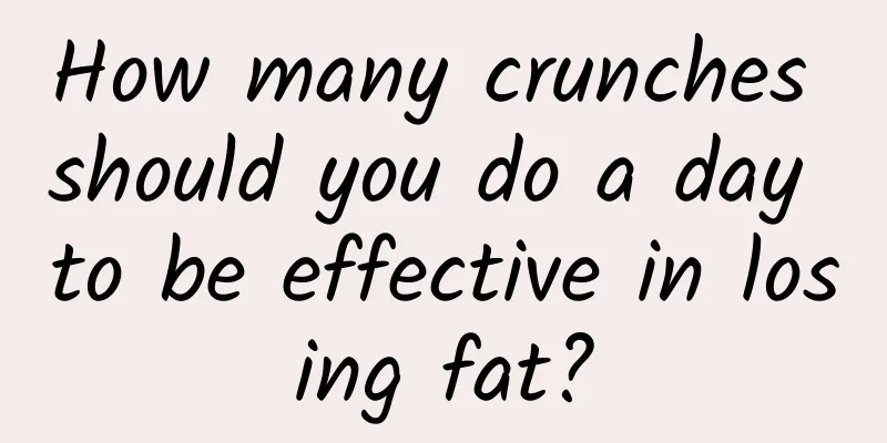 How many crunches should you do a day to be effective in losing fat?