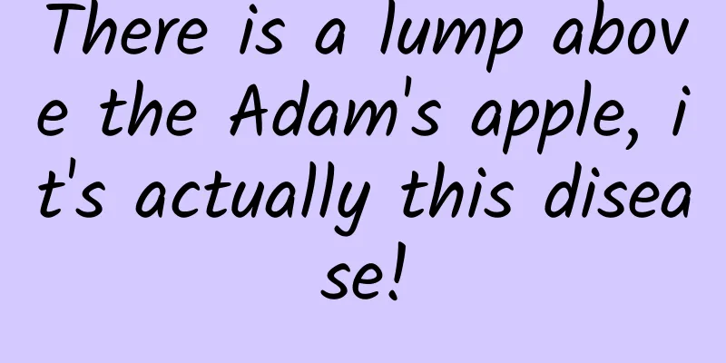 There is a lump above the Adam's apple, it's actually this disease!