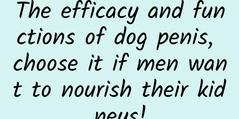 The efficacy and functions of dog penis, choose it if men want to nourish their kidneys!