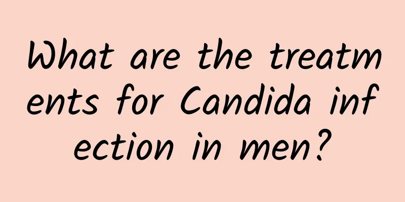 What are the treatments for Candida infection in men?