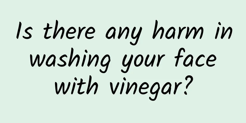 Is there any harm in washing your face with vinegar?