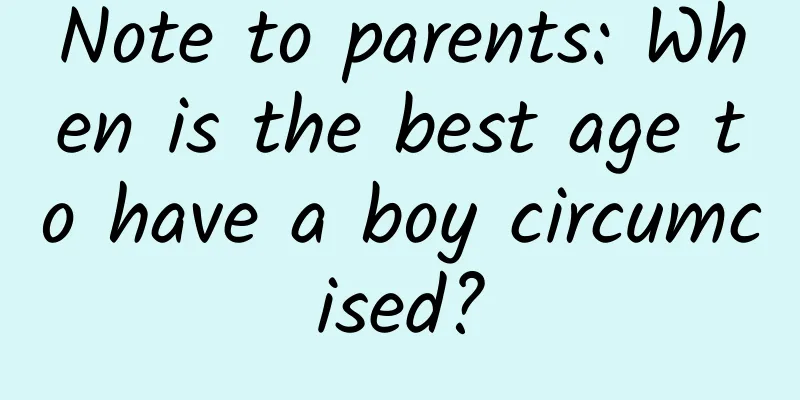 Note to parents: When is the best age to have a boy circumcised?