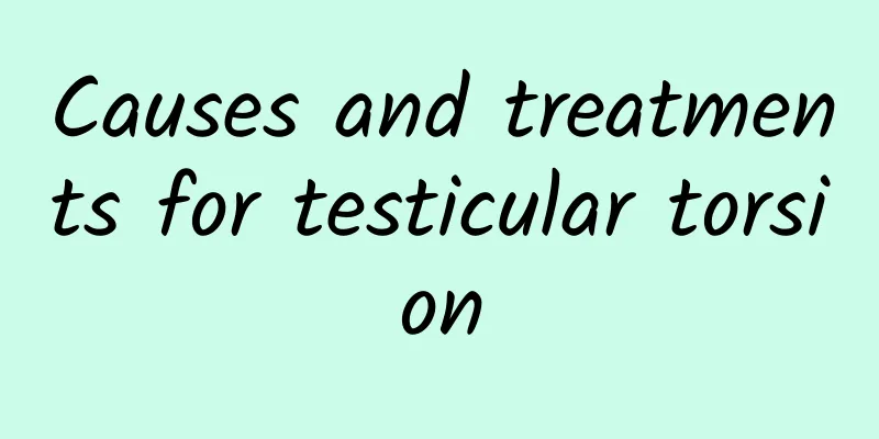Causes and treatments for testicular torsion