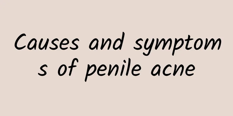 Causes and symptoms of penile acne
