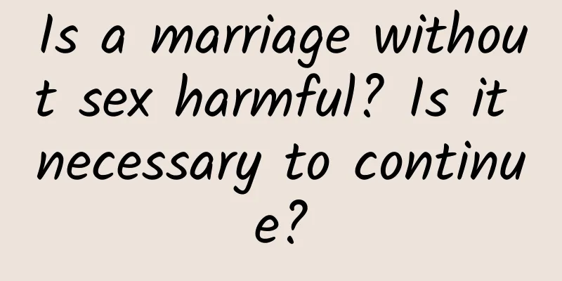 Is a marriage without sex harmful? Is it necessary to continue?