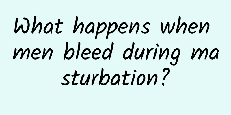 What happens when men bleed during masturbation?