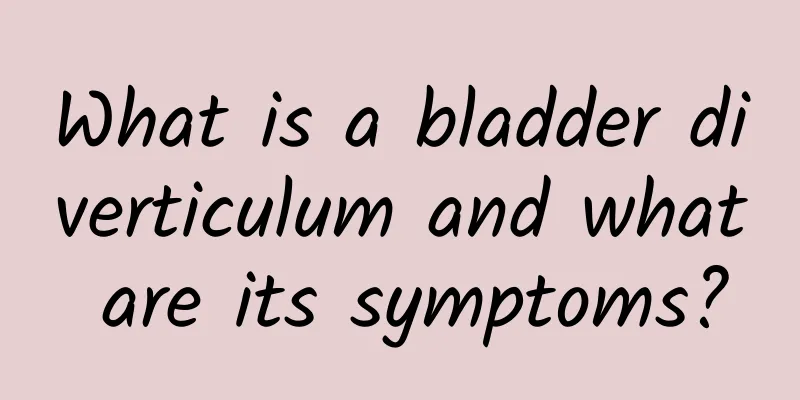 What is a bladder diverticulum and what are its symptoms?