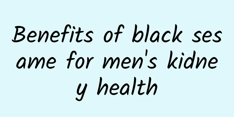 Benefits of black sesame for men's kidney health