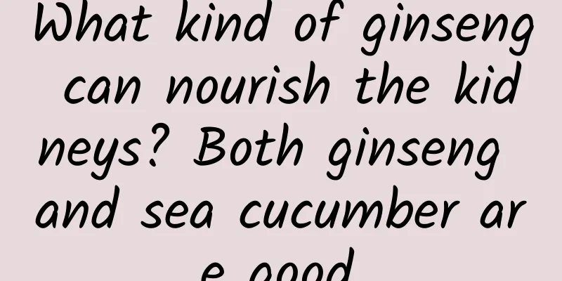 What kind of ginseng can nourish the kidneys? Both ginseng and sea cucumber are good.