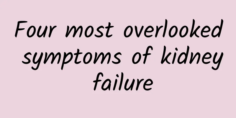 Four most overlooked symptoms of kidney failure