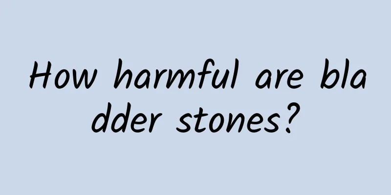 How harmful are bladder stones?
