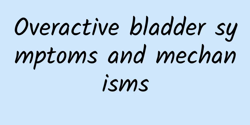 Overactive bladder symptoms and mechanisms