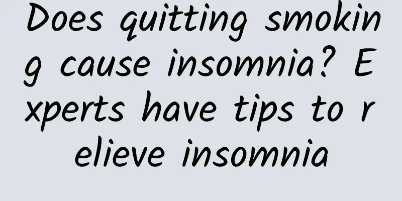 Does quitting smoking cause insomnia? Experts have tips to relieve insomnia