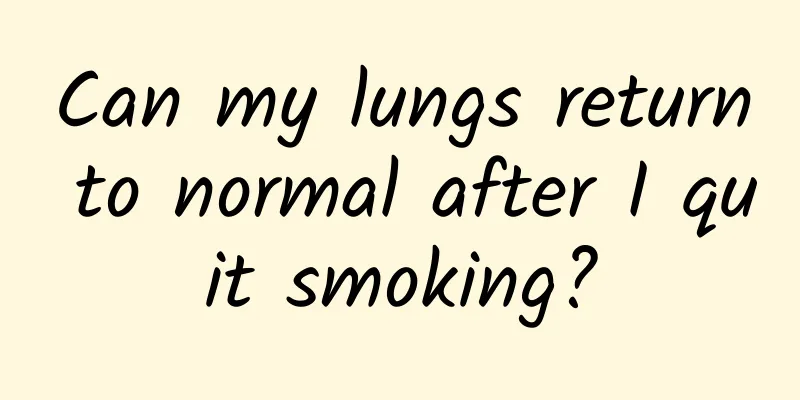 Can my lungs return to normal after I quit smoking?