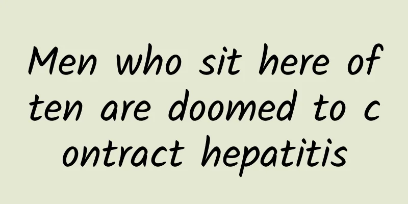Men who sit here often are doomed to contract hepatitis