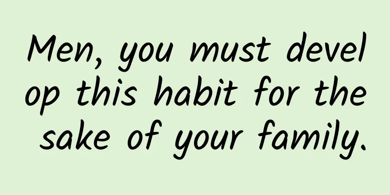 Men, you must develop this habit for the sake of your family.