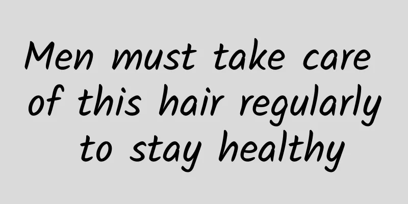 Men must take care of this hair regularly to stay healthy