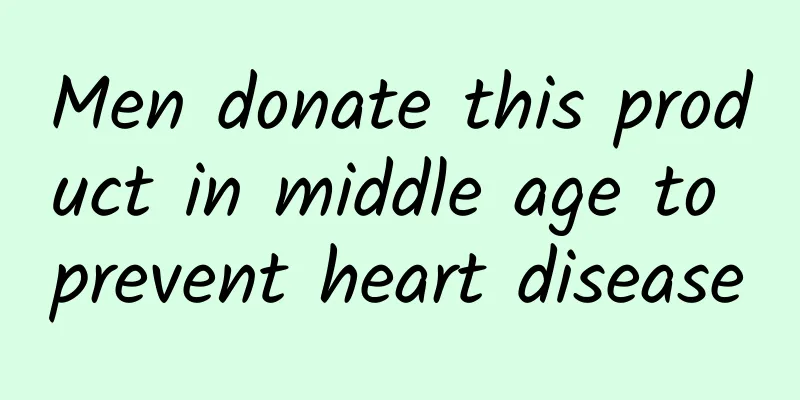 Men donate this product in middle age to prevent heart disease