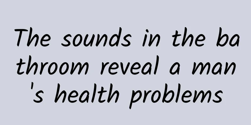 The sounds in the bathroom reveal a man's health problems