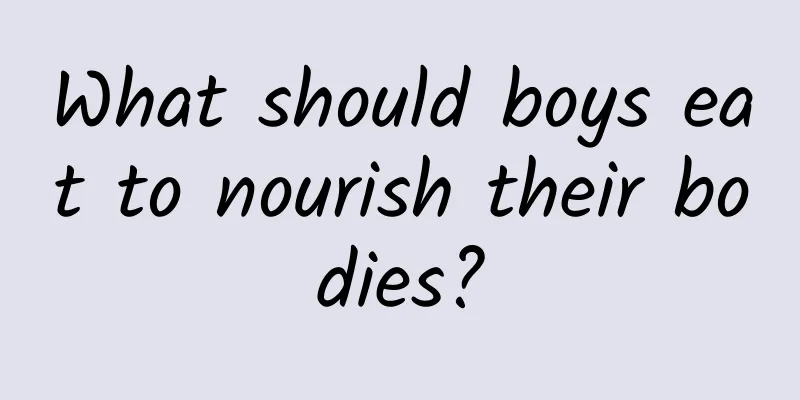 What should boys eat to nourish their bodies?