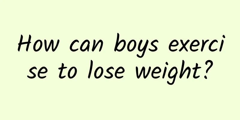 How can boys exercise to lose weight?