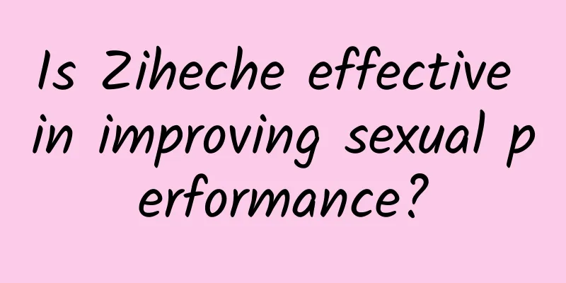 Is Ziheche effective in improving sexual performance?
