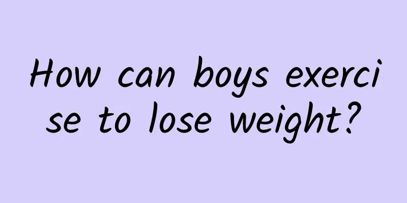 How can boys exercise to lose weight?