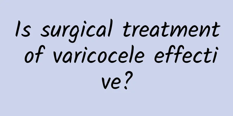 Is surgical treatment of varicocele effective?