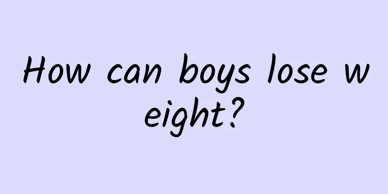 How can boys lose weight?