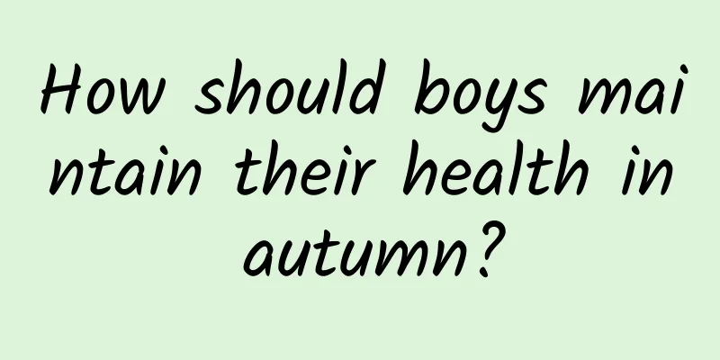 How should boys maintain their health in autumn?