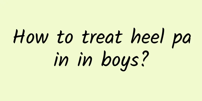 How to treat heel pain in boys?