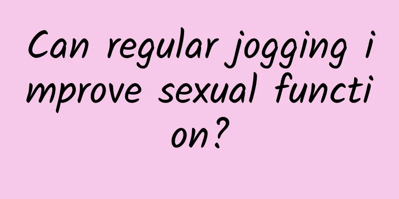 Can regular jogging improve sexual function?
