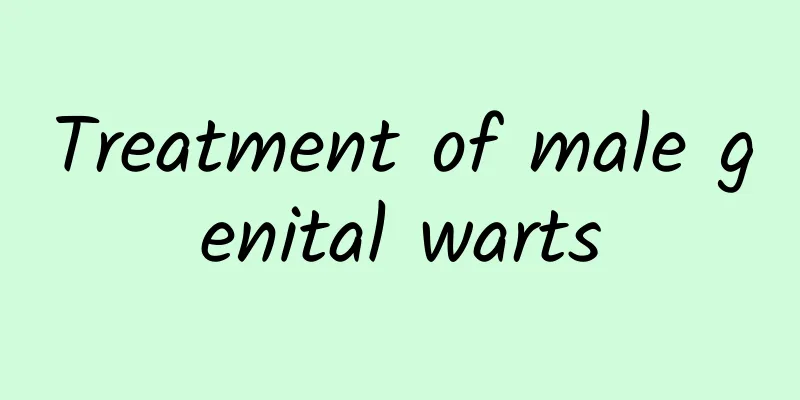 Treatment of male genital warts